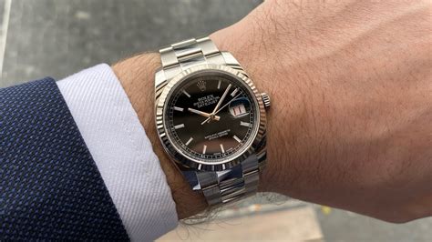 rolex datejust 36mm 16019|rolex datejust 36mm on wrist.